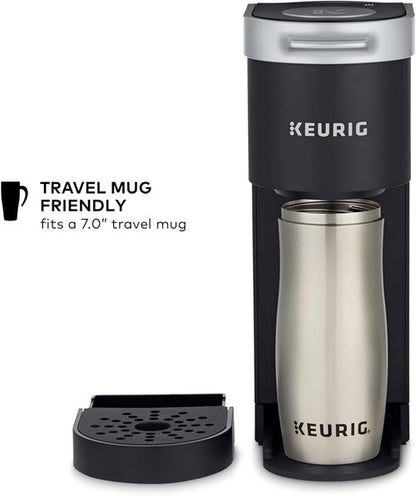 Keurig K-Mini Coffee Maker - Compact Single Serve K-Cup Pod Brewer | 6 to 12oz, Black Finish