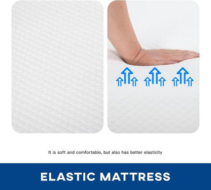 FDW 6-Inch King Mattress - Medium Firm Gel Memory Foam | Pressure Relief & Cooling | CertiPUR-US Certified