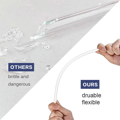 Stanley Replacement Straw Set - 6 Straws with Cleaning Brush & 4 Color Leak-Proof Plugs | Compatible with 40 oz & 30 oz Tumblers