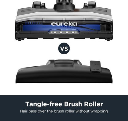 Eureka Bagless Canister Vacuum - 16KPA Suction, Washable HEPA Filter, Compact Design with 3 Tools
