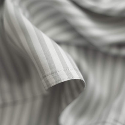 Pure Bamboo California King Sheets - 100% Organic Viscose Bed Sheet Set, Soft & Cooling, Stripes