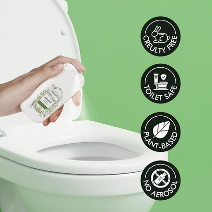 Pocket Size Toilet Spray for Poop, Eucalyptus Scent, Bathroom Odor Eliminator with Removable Hook,Travel Essentials Variety 2 Pack