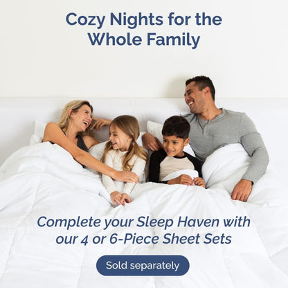 Queen Pillow Cases Set of 4 | Ultra Soft Hotel Quality Covers - Wrinkle-Free & Stain Resistant - Off White
