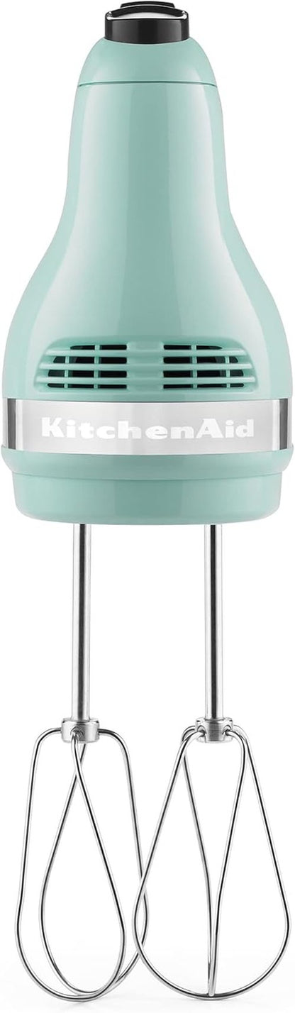 KitchenAid 5 Ultra Power Speed Hand Mixer - Ice Blue | Pack of 2 for Effortless Mixing