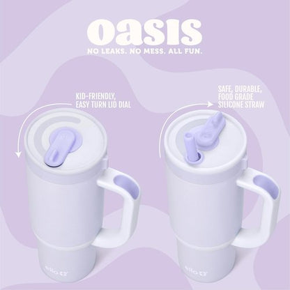 Ello Oasis 14oz Stainless Steel Tumbler - Stylish Insulated Design for Hot & Cold Drinks