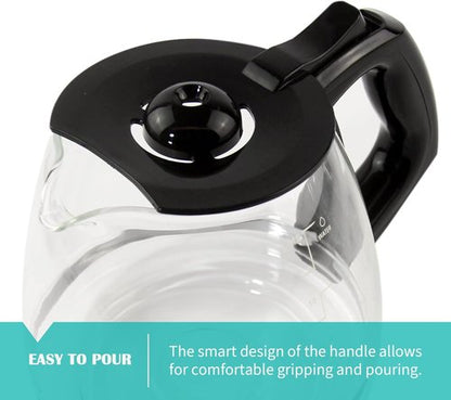 Black and Decker 12-Cup Replacement Carafe - Compatible with CM1160B & CM1160W Models