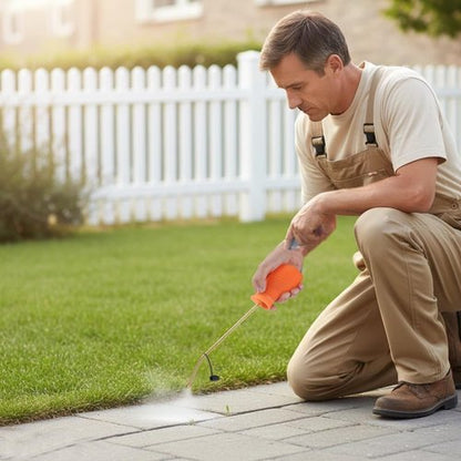 Diatomaceous Earth Bulb Duster - Large Powder Applicator for Easy Application | Orange