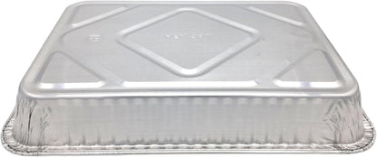 PACTOGO Disposable Aluminum Foil Cake Pans - 13" x 9" x 2" | Perfect for Baking & Storing (Pack of 12)