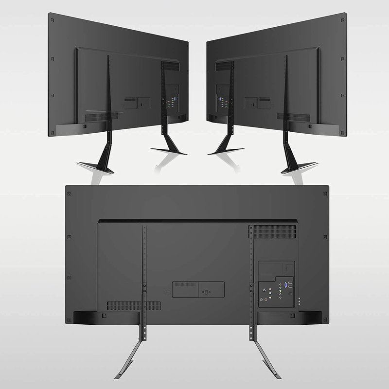 Universal TV Stand, Metal TV Legs for 20-65 inch LCD/LED/OLED/Plasma Flat&Curved Screen TV Height Adjustment with VESA 75x75mm to 800x500mm Max ML1760