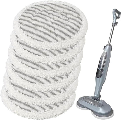 Shark Replacement Steam Mop Pads - Compatible with S7000 Series | 6-Pack for Effective Cleaning