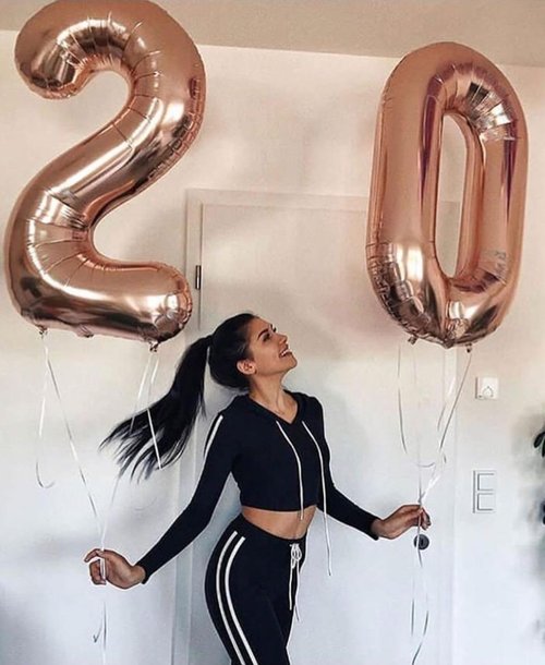 10th Number Balloon by [Brand Name] - 40 Inch Rose Gold Foil Balloon for Birthday & Anniversary Celebrations