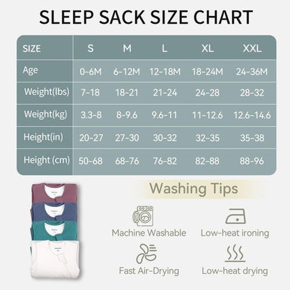 BubblePanda Modal Sleep Sack 6-12 Months 1.0 Tog Super Soft Toddler Sleep Sack for Babies 2-Way Zipper Baby Wearable Blanket