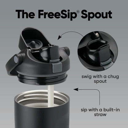 Owala FreeSip Sway Insulated Stainless Steel Water Bottle - 30oz, Two-Way Spout, BPA Free, Leak Proof