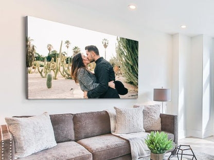 CanvasChamp Custom Canvas Print - Personalized Framed Wall Art for Home & Office Decor | 7" W x 5" H