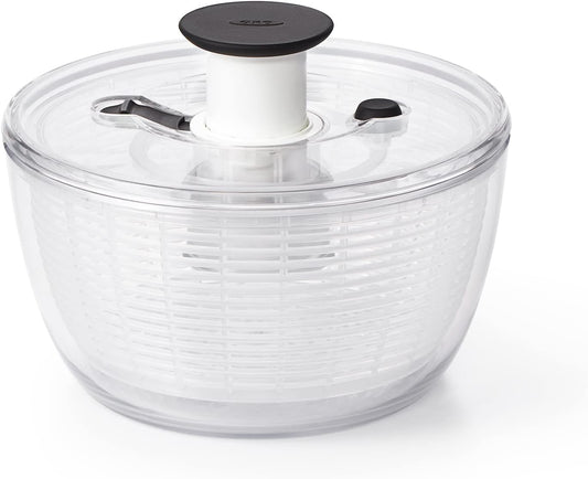 OXO Good Grips Salad Spinner - Efficient Lettuce & Herb Washer | Compact Design for Easy Use