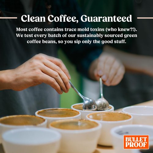 Bulletproof Original Medium Roast Whole Bean Decaf Coffee, 12 Ounces (Pack of 3), 100% Arabica Coffee Sourced from Central and South America