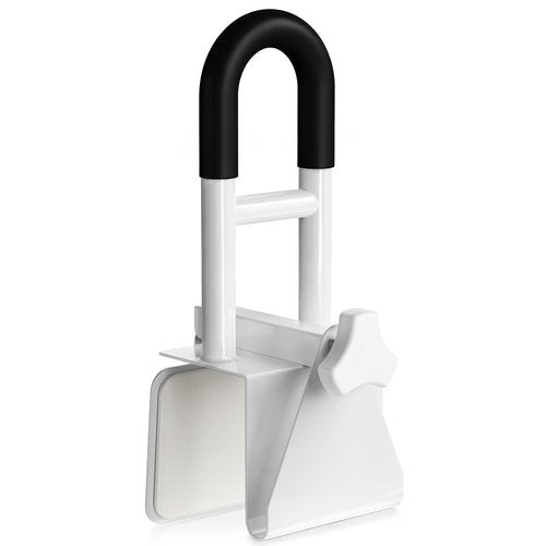 Bathtub Safety Rail, Bathtub Handle Grab Bar with Non-Slip Grip for Seniors, Elderly, Fits 3.1 to 6.7 Inch Tub Walls, Supports 300 lbs