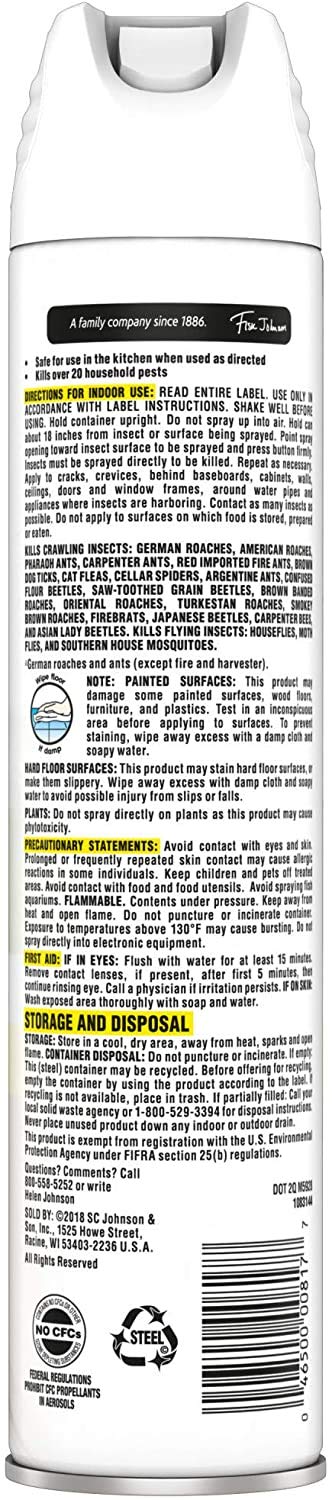 Raid Ant and Roach Killer - Powerful Aerosol Spray with Essential Oils | 3 Cans
