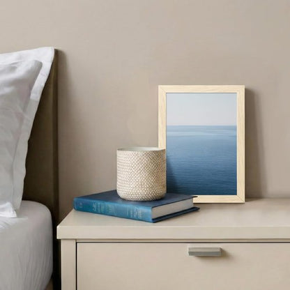 LaVie Home 5x7 Picture Frame - Classic Oak Design with HD Plexiglas | Vertical & Horizontal Display