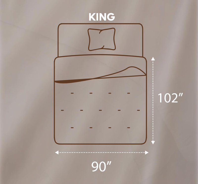 Utopia Bedding Comforters King Size, All Season Duvet Insert, Down Alternative King Comforter with Corner Tabs, Machine Washable Bed Comforter 90 x 102 Inches (White)