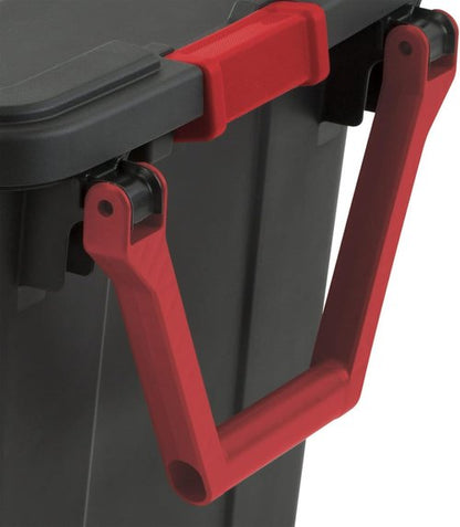 Heavy-Duty Storage Bins by [Brand Name] - 40 Gallon Plastic Totes with Secure Latching Buckles | Stackable 2-Pack