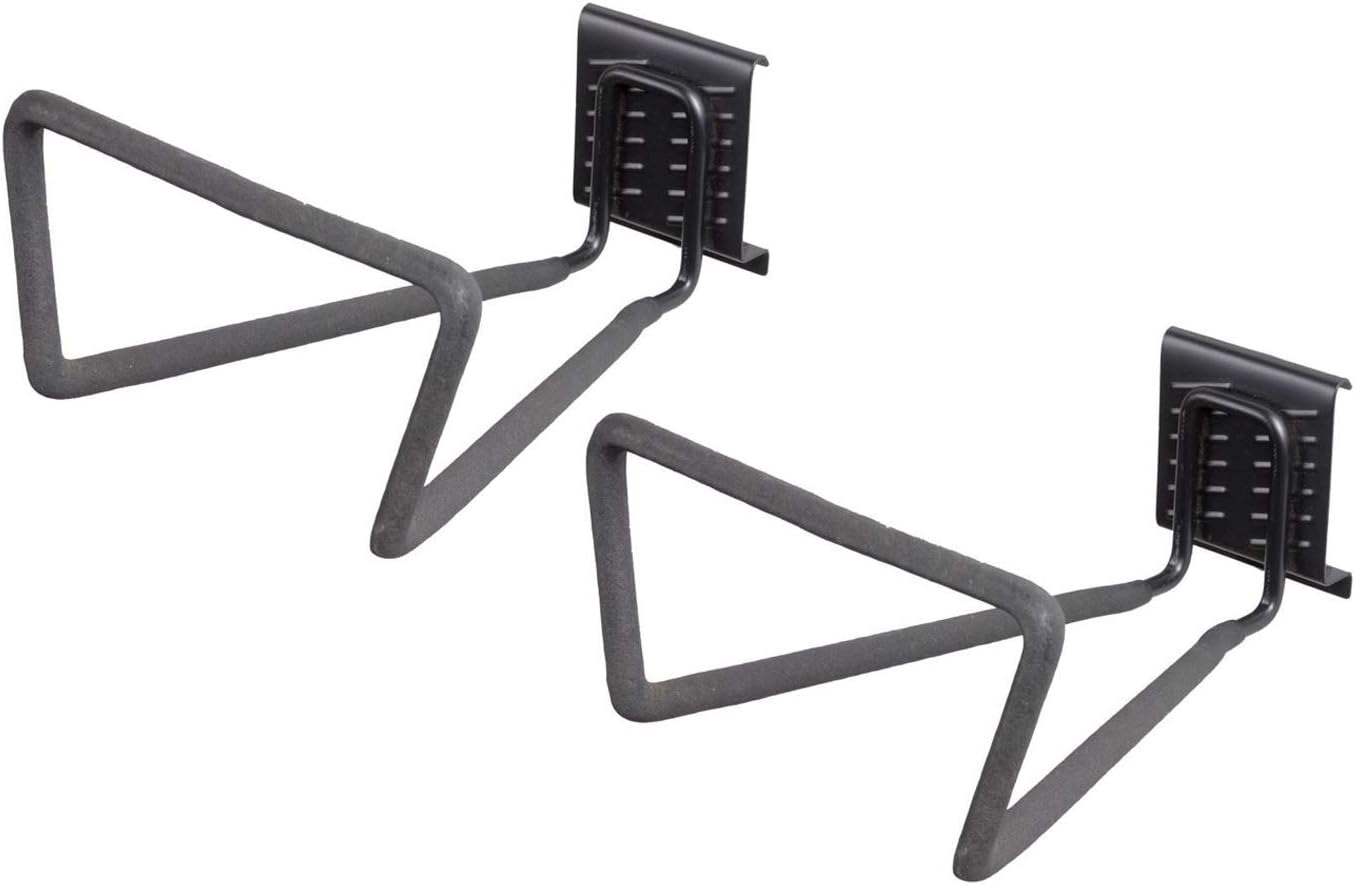 Ultrawall Heavy Duty Utility Hooks - 2-Pack Multi-Purpose Garage Organizer for Tools & Cords