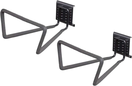 Ultrawall Heavy Duty Utility Hooks - 2-Pack Multi-Purpose Garage Organizer for Tools & Cords
