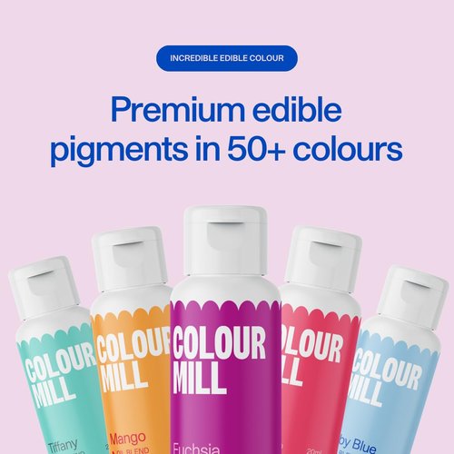 Colour Mill Oil-Based Food Coloring - Denim 20 Milliliters (0.68 Fl Oz) | Vibrant & Versatile