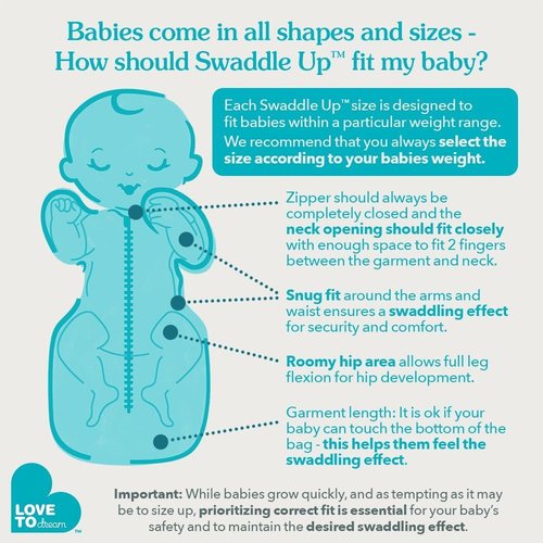 Love to Dream Swaddle Up Bamboo, Arms Up Position, Soft and Luxurious 100% Viscose from Bamboo - Wearable Blanket - 1.0 TOG - (20-24°C) Ideal for Moderate Temps, Small 8-13lbs, Cherries Blush