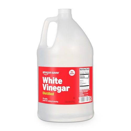 Amazon Saver Distilled White Vinegar - Versatile Cooking & Cleaning Solution | 128 Fl Oz