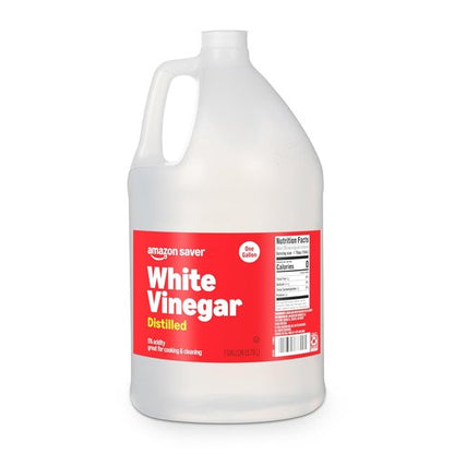 Amazon Saver Distilled White Vinegar - Versatile Cooking & Cleaning Solution | 128 Fl Oz