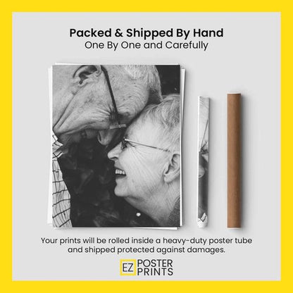 EzPosterPrints - Custom Poster Print - Upload Your Image for Personalized Decor - 24 X 24 Inches