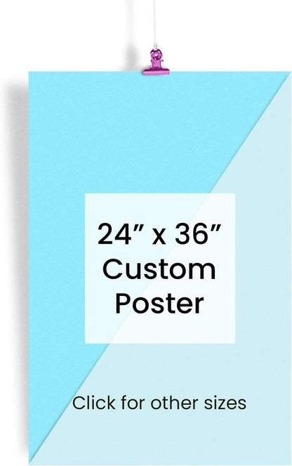 EzPosterPrints - Custom Poster Print - Upload Your Image for Personalized 24 X 36 Inch Prints