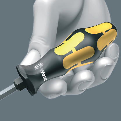 Wera 932/6 Kraftform Plus Screwdriver Set - 6-Piece Ergonomic Design with Rack for Easy Storage