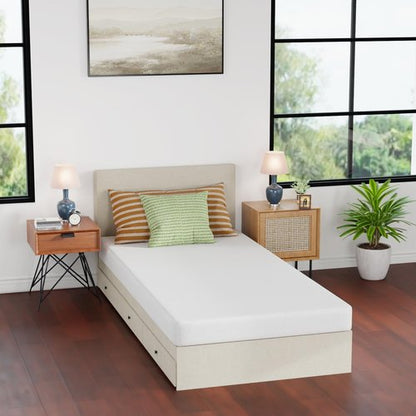 FDW 5-Inch Twin XL Mattress - Medium Firm Gel Memory Foam | CertiPUR-US Certified | Pressure Relief & Cooling Design