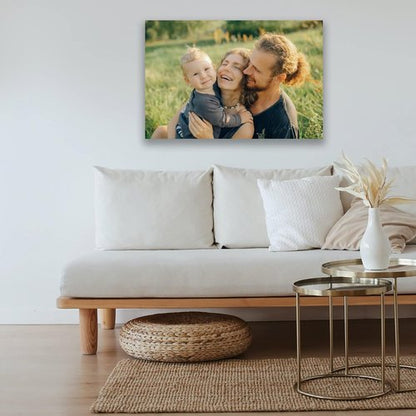 Custom Canvas Prints - Personalized Wall Art for Family & Pet Photos | Framed 12'' W x 16'' H