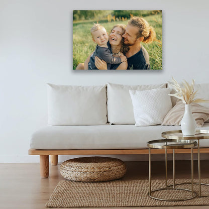 Skiennix Custom Canvas Prints - Personalized Framed Wall Art for Pet & Family Photos | 10'' x 12''