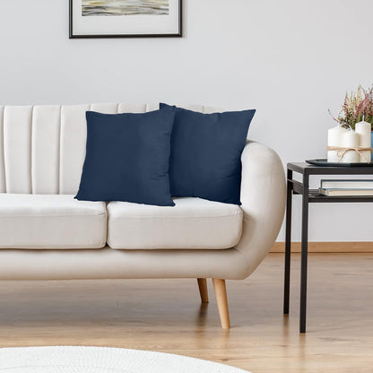 Utopia Bedding 20x20 Pillow Inserts - Set of 2 Navy Decorative Throw Pillows for Sofa & Couch - Soft & Fluffy Cushions