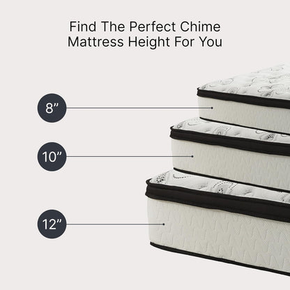 Signature Design by Ashley Chime 12" Memory Foam Mattress - Ultra Plush Contouring Support | Queen Size