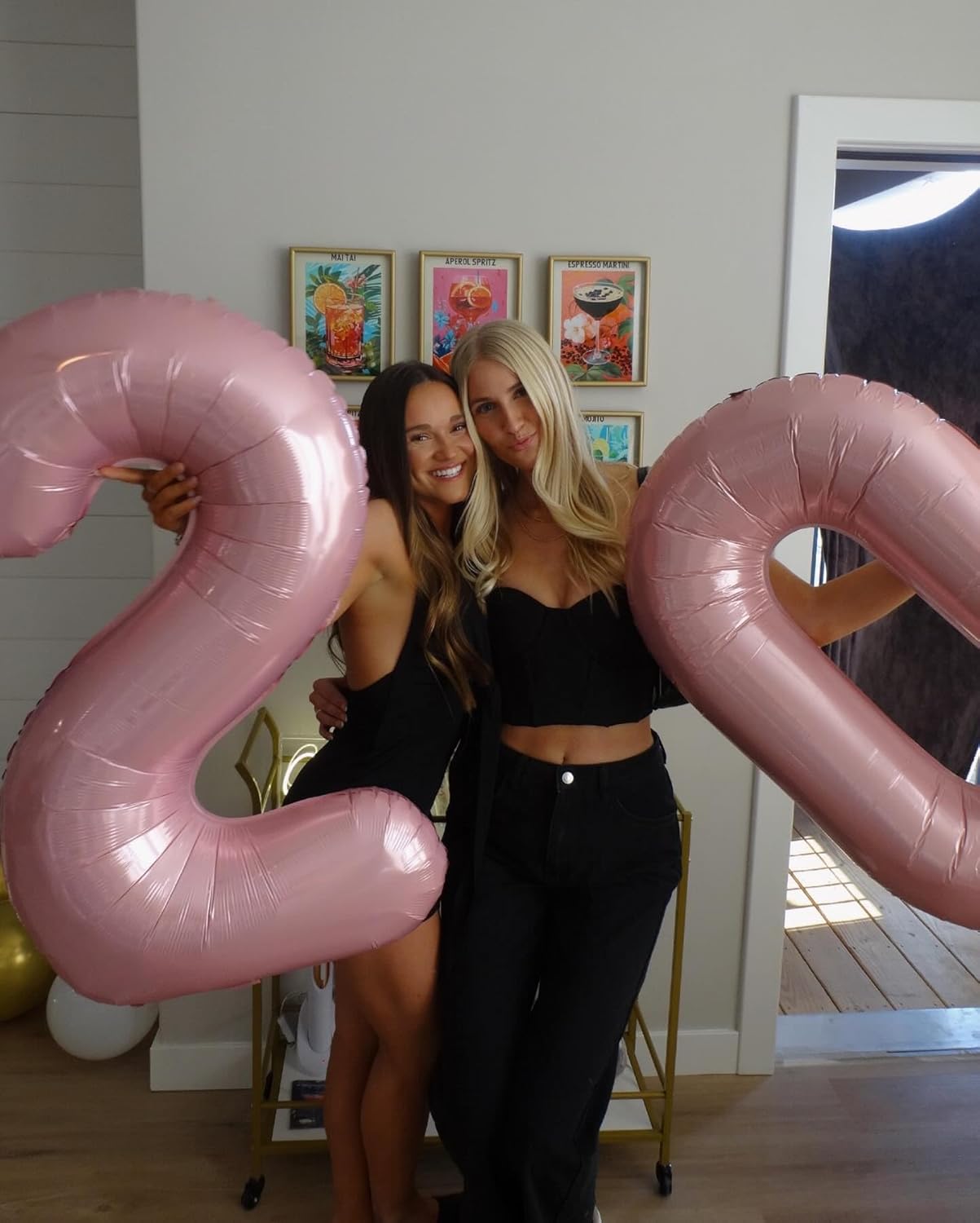 Pearlescent Pink Number Balloon - 40 Inch 0 Balloon for Birthday Celebrations | Party Supplies for Women
