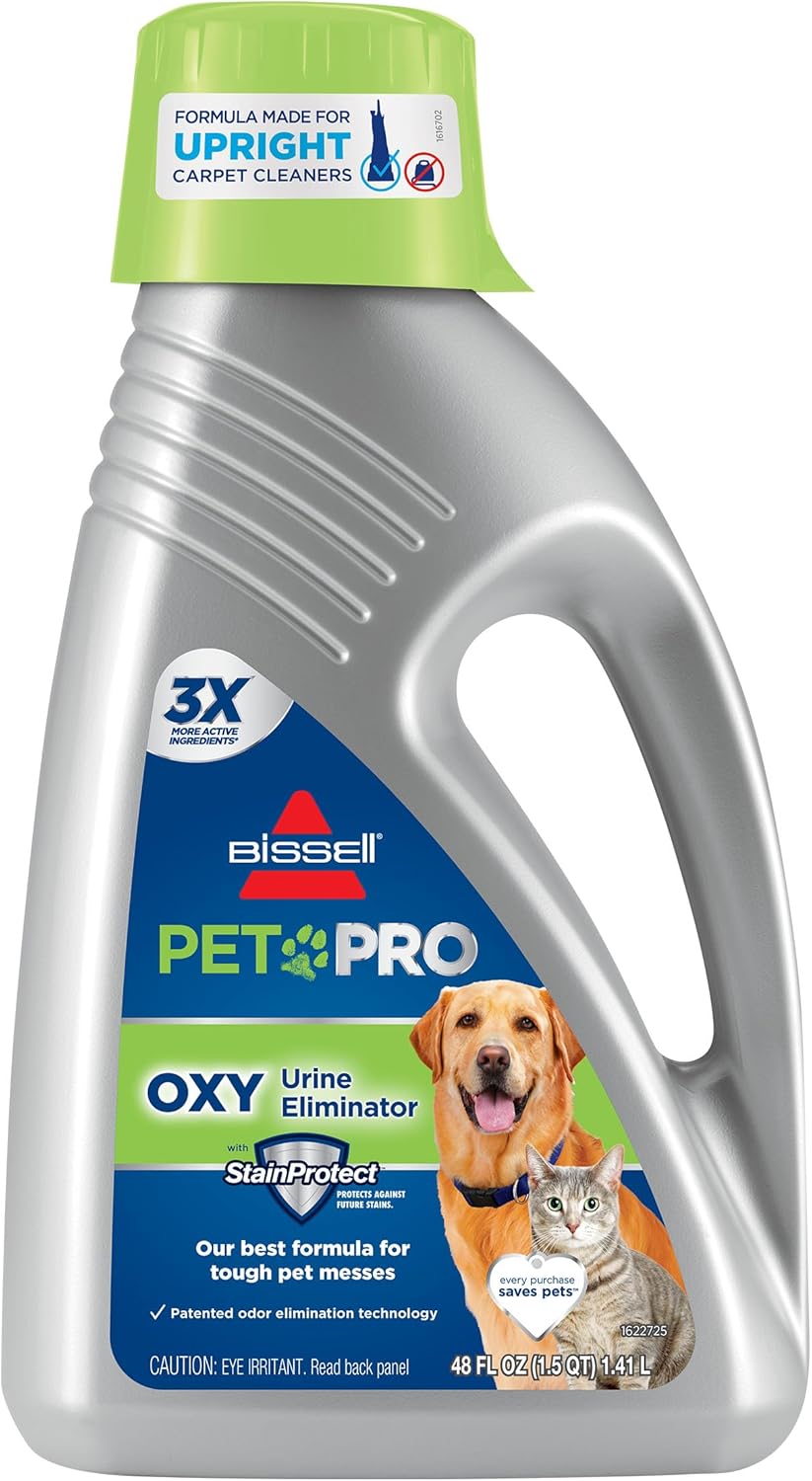 Bissell Pro Pet Urine Eliminator Deep Cleaner Formula - Powerful Stain Removal | 32 Oz