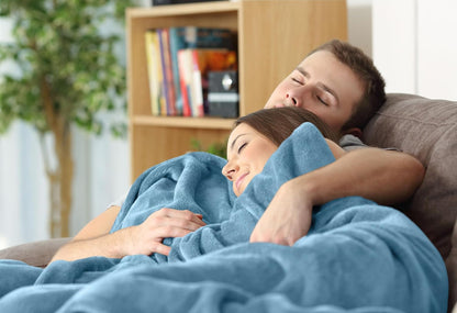 Utopia Bedding Fleece Blanket - Luxury Soft Microfiber Twin Size in Washed Blue (60x80 Inch)