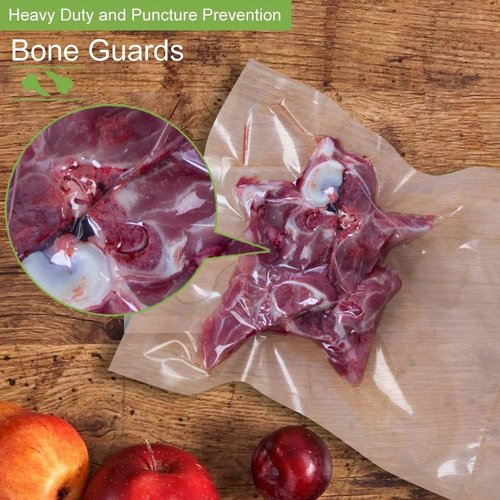 MakMeFre Vacuum Sealer Bags - 6 Pack of 8"x20' & 11"x20' Rolls | BPA Free, Commercial Grade, Puncture Resistant