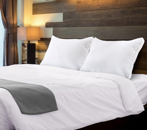 Utopia Bedding Bed Pillows for Sleeping Queen Size (White), Set of 4, Soft & Fluffy Pillow with Down Alternative Filling, Cooling, Hotel Quality, Gusseted Pillow for Back, Stomach or Side Sleepers