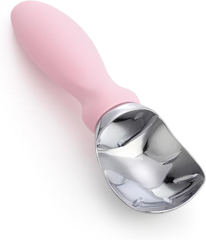 Spring Chef Ice Cream Scoop - Professional Heavy-Duty Scooper with Soft Grip Handle | Perfect for Gelato, Sorbet, Cookie Dough