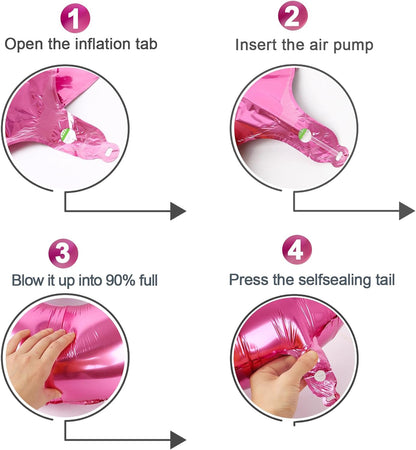 Pink Number Balloon - 40 Inch 0 Balloon | Perfect Birthday Decorations for Women