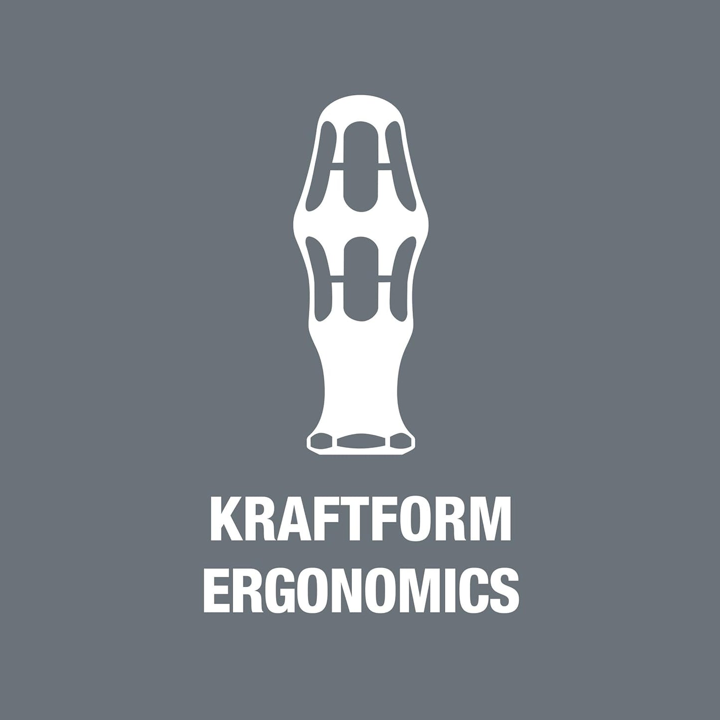 Wera 05022732001 Kraftform VDE Stainless Steel Slotted Screwdriver - 7/32" Head, 3.86" Blade Length