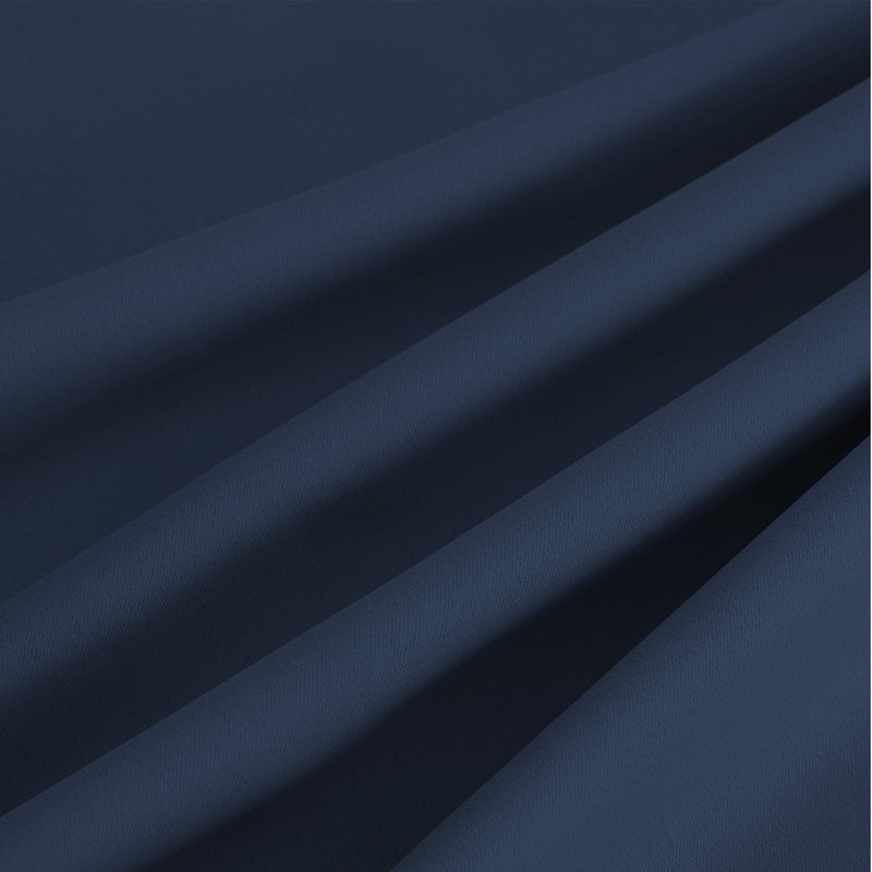 NICETOWN Navy Blue Blackout Draperies Heat Insulated Curtain 95 inch - Extra Long Thermal Insulated Shades for Bedroom, Living Room, Yard, Laundry, Pantry, Garage - 1 Pair, W52 x L95