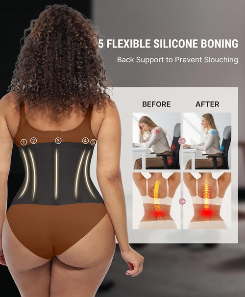 FeelinGirl Waist Trainer Belt - Tummy Control Ab Cincher for Men & Women | Triple Wrap Design