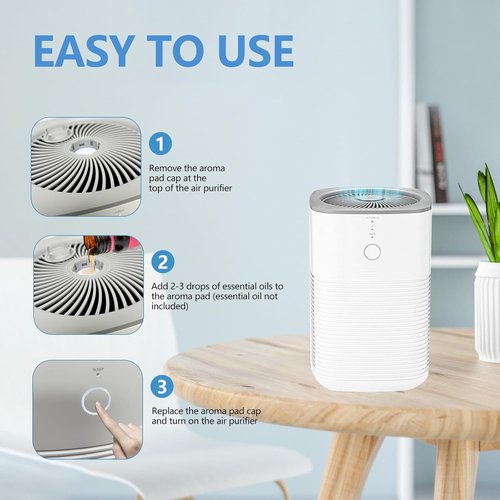 KEEPOW Aroma Pad Refills - 30 Pack Compatible with LEVOIT Core Mini & LV-H128 Air Purifiers